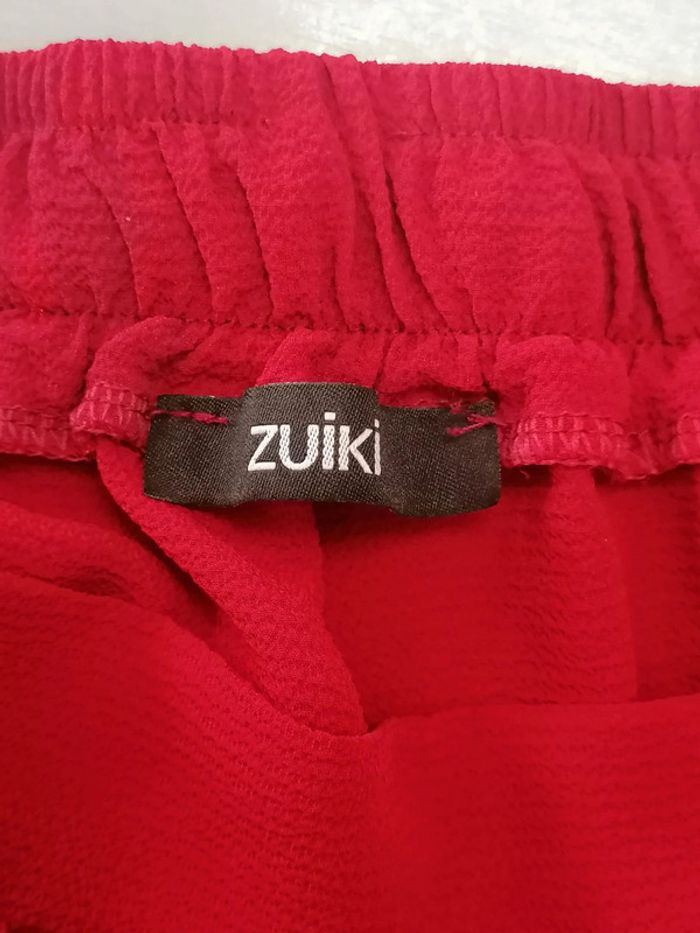 Short fluide bordeaux Zuiki 38 - photo numéro 4