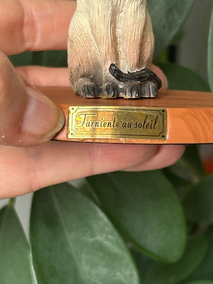Figurine chat, siamois - photo numéro 9