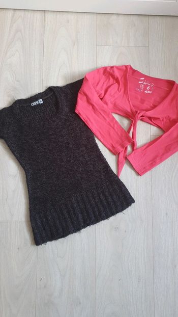 Robe pull + boléro