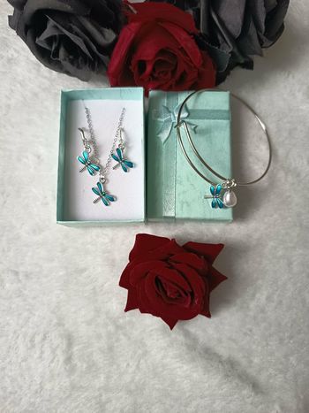 Ensemble bijoux argenté 