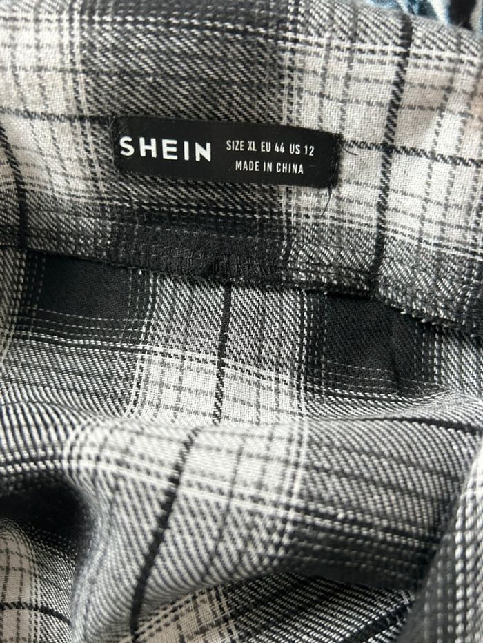 Veste chemise XL à carreaux - photo numéro 7