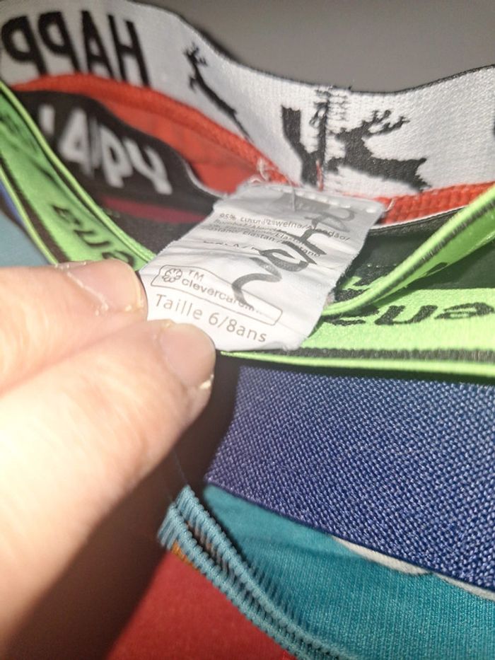 11 caleçon 6/8 ans - photo numéro 4