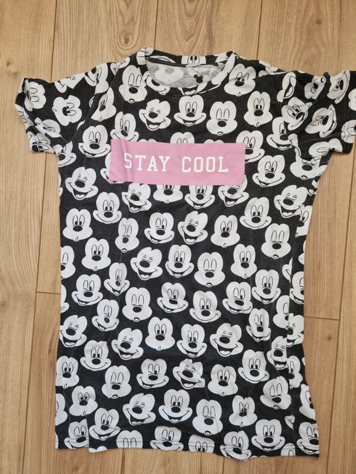 🖤 Tunique pyjama Mickey Disney Undiz Taille S