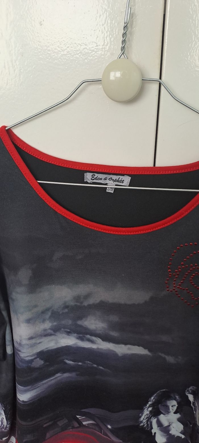 Tee-shirt long Eden&Orphée - photo numéro 4