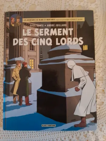 Blake et Mortimer : bande dessinée "Le serment des cinq lords"