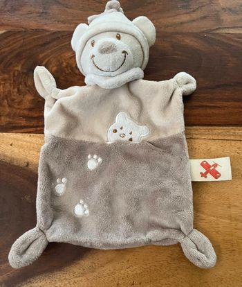 Doudou plat ours Nicotoy