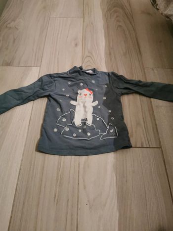 Tee-shirt manche longue 12 mois DPAM