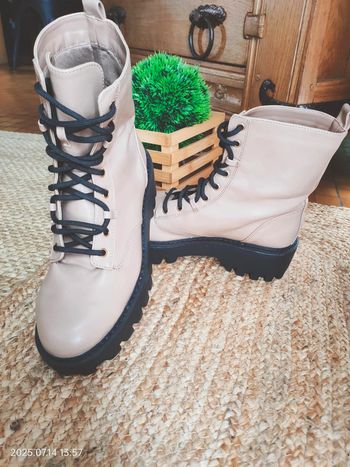 Bottes à lacets electra justfab