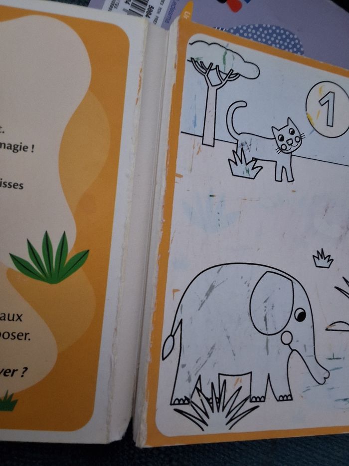 Livre peinture magique à l'eau Mon premier pinceau magique Les chiffres, Gründ - photo numéro 5