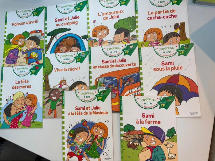 Sami et julie 10 livres milieu de CP