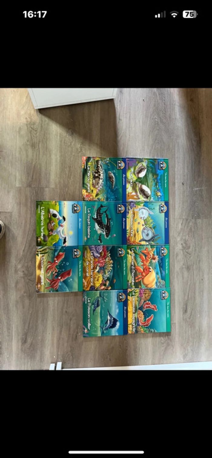 Livre pour enfants les animaux marins et polaires altaya à l unité - photo numéro 6