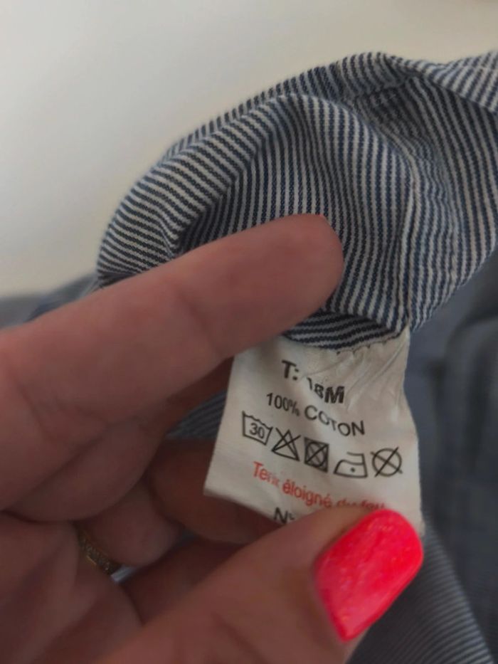 Chemise été petites rayures - photo numéro 5