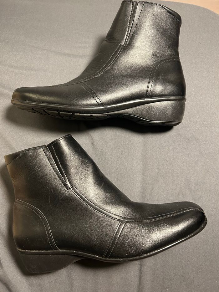 Bottines en cuir confort taille 38 neuves - photo numéro 10