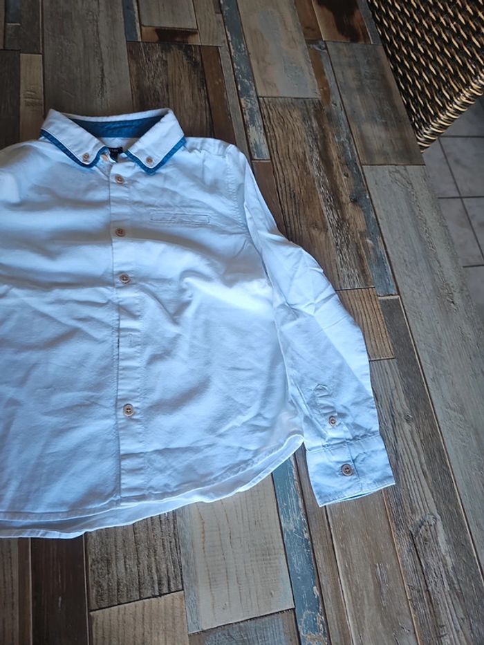 Chemise longue manche garçon taille 10 ans marque kiabi - photo numéro 2