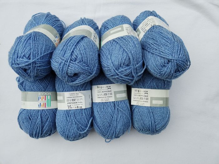 Lot de 8 pelotes de Laine - photo numéro 6