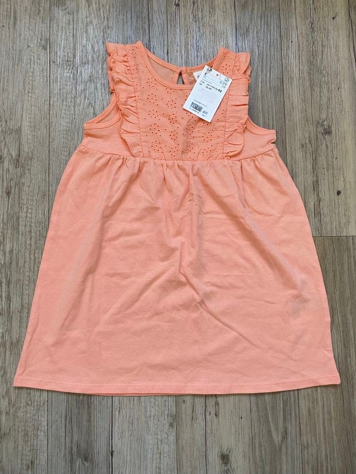 Robe H&m 18/24 mois été corail
