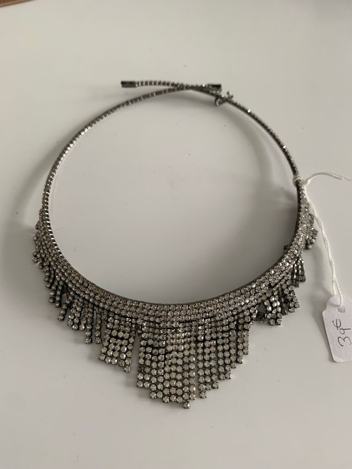 Collier strass ras de cou - photo numéro 3
