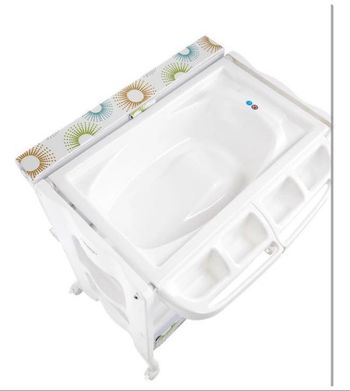 Table à langer + baignoire