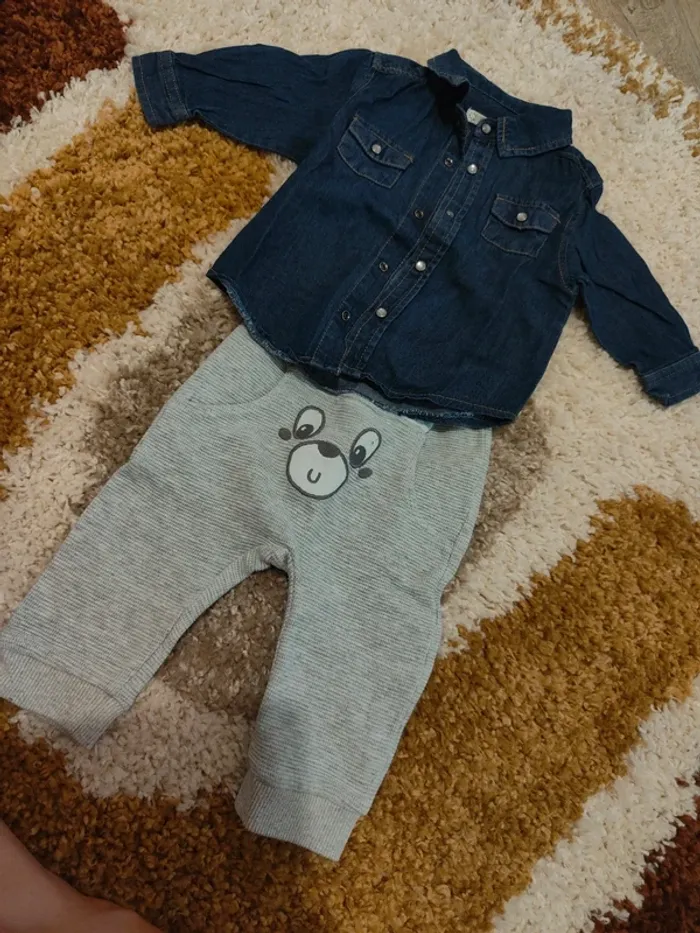 Ensemble pantalon et chemise