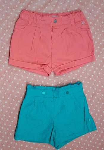 Lot de 2 shorts légers - Taille 9mois,71cm