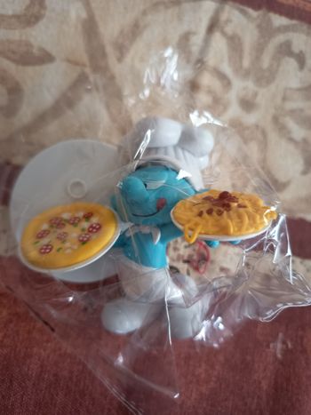 Figurine Schtroumpf Chef cuisinier