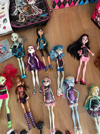 Lot Monster High poupée 