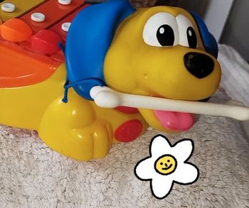 Fisher Price Vintage Petit chien et xylophone 