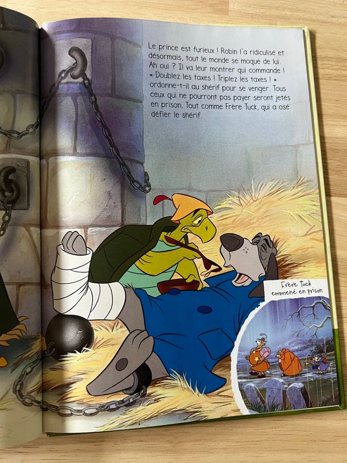 Livre Disney Audiocontes Magiques n°19 – Robin des Bois – Bon État (Sans Figurines) - photo numéro 6