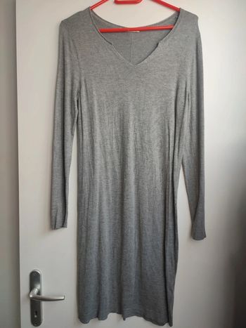 Robe pull Camaïeu grise