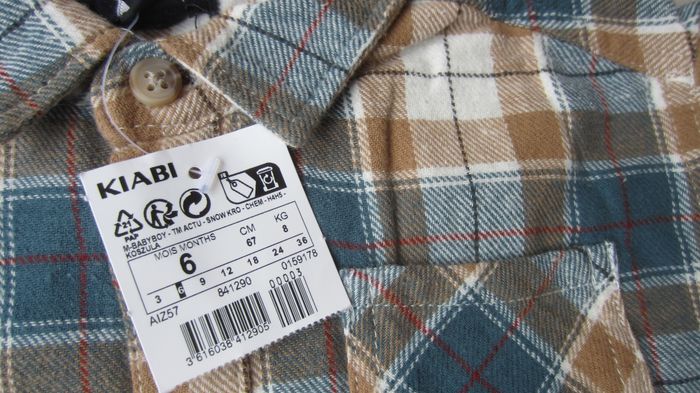 Chemise neuve taille 6 mois - photo numéro 2