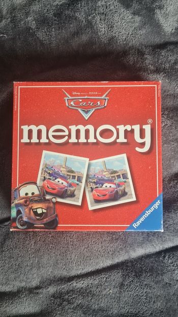 Jeu memory cars
