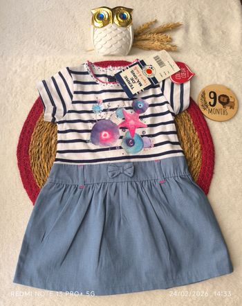 Robe 9 mois terre de marins 