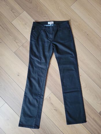 Pantalon marine enduit