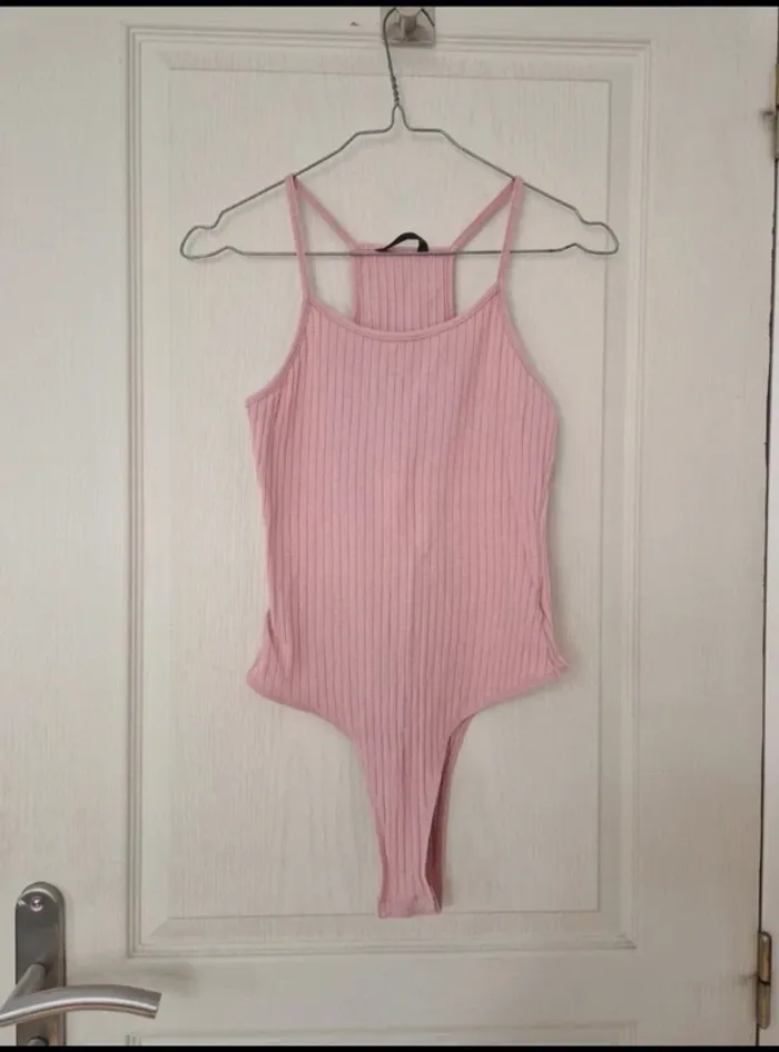 Body rose clair femme shein taille XS/34