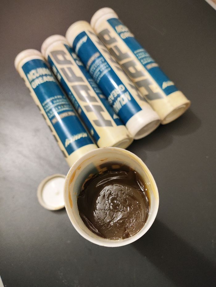 1 Cartouche graisse mécanique industrielle HAFA Mouwan Bleue 400 longue durée - photo numéro 2