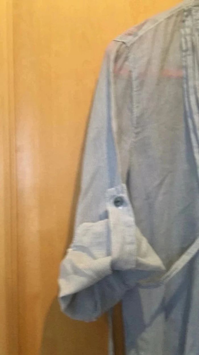 Tunique Promod rayée blanc et bleu - photo numéro 3