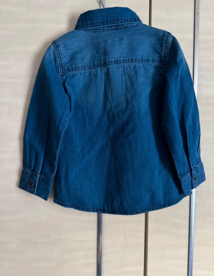 Chemise en jeans garçon - photo numéro 2
