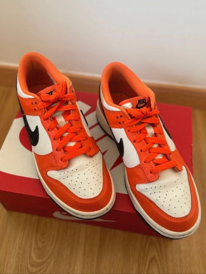 Nike Dunk low orange enfant/femme - photo numéro 7