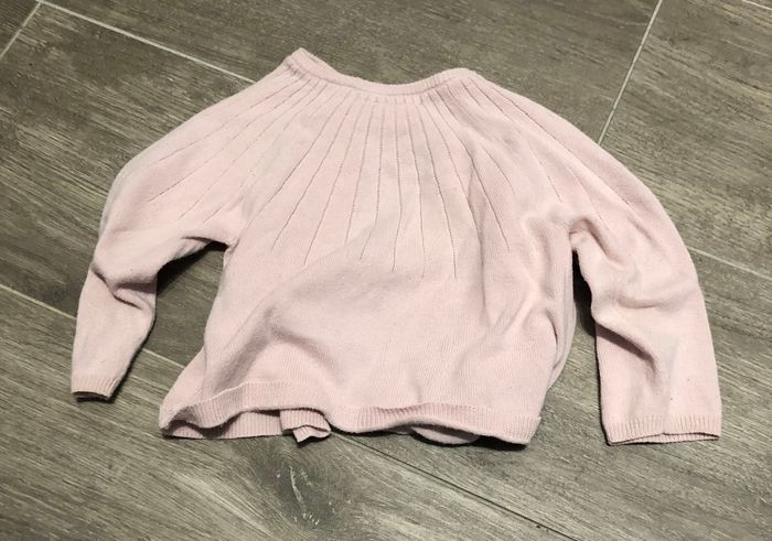 Gilet Zara rose poudré 6-9 mois - photo numéro 3