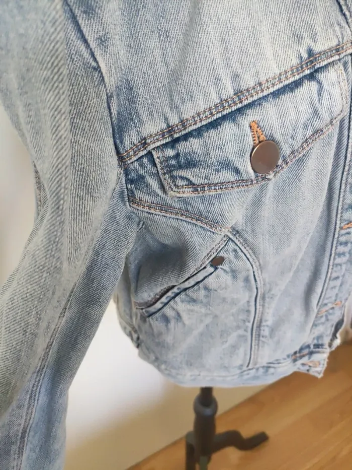 Veste en jean 36/38 - photo numéro 5