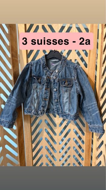 Veste en jeans 2a fille 