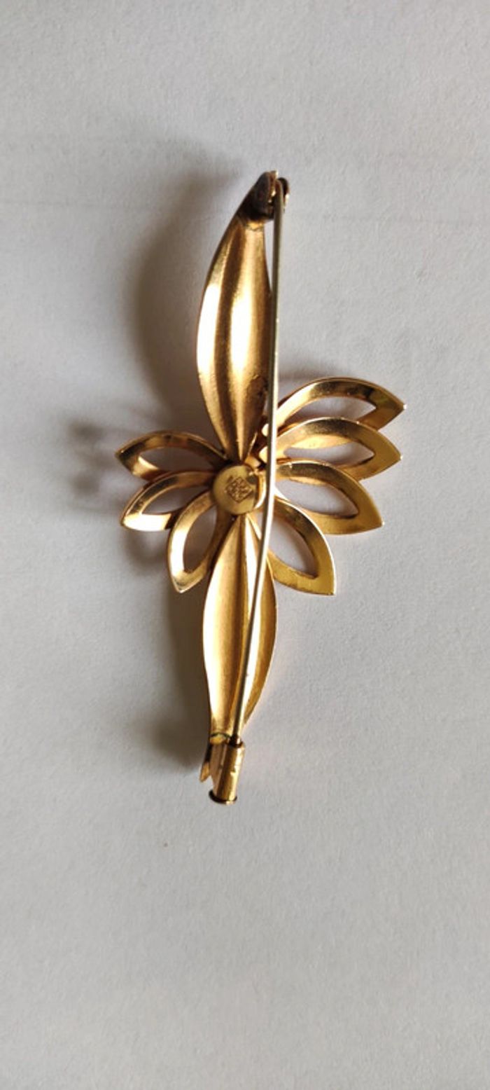 Broche plaqué or - photo numéro 2