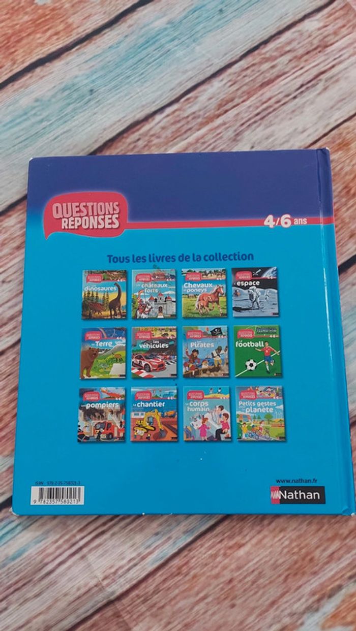 Livre questions réponses l'espace 4/6ans nathan - photo numéro 2