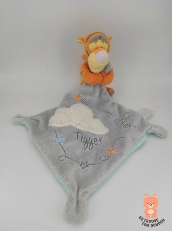 Doudou Plat Tigrou nuage Nicotoy