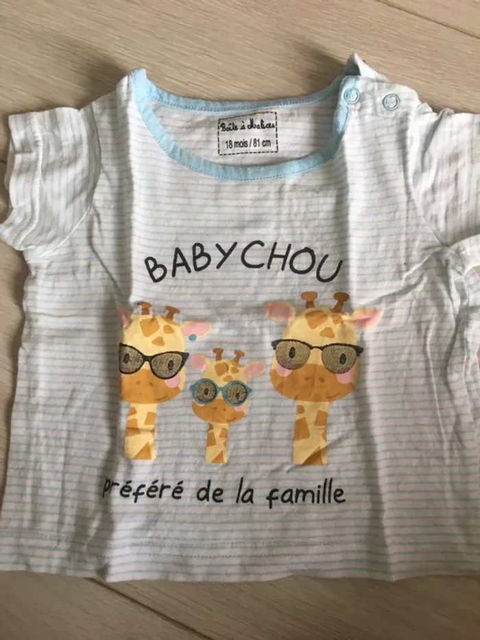 Ensemble short t-shirt 18 mois - photo numéro 4