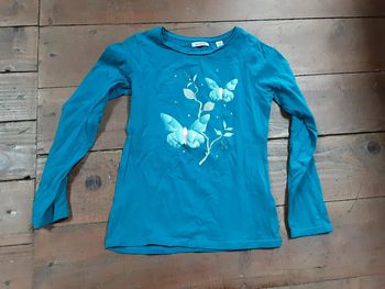 T-shirt Okaïdi manches longues fille 10 ans