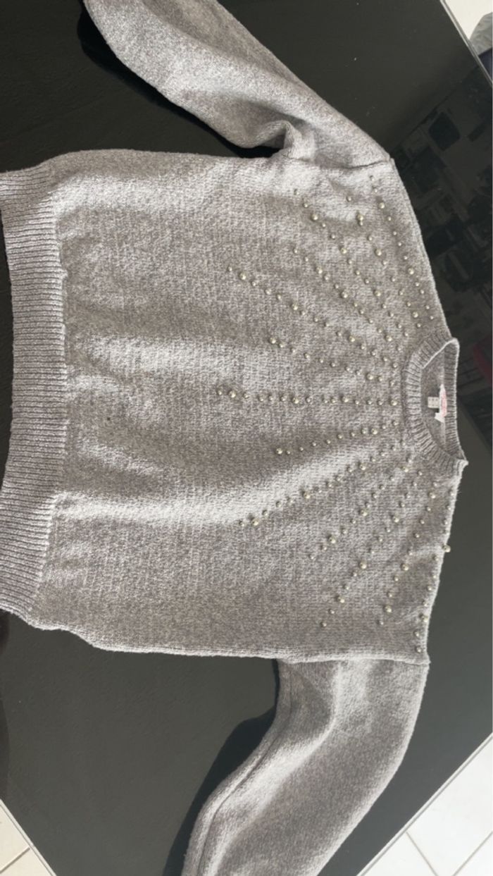 Pull avec perles - photo numéro 2