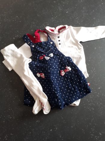 Ensemble sergent major 9 mois 3 pieces