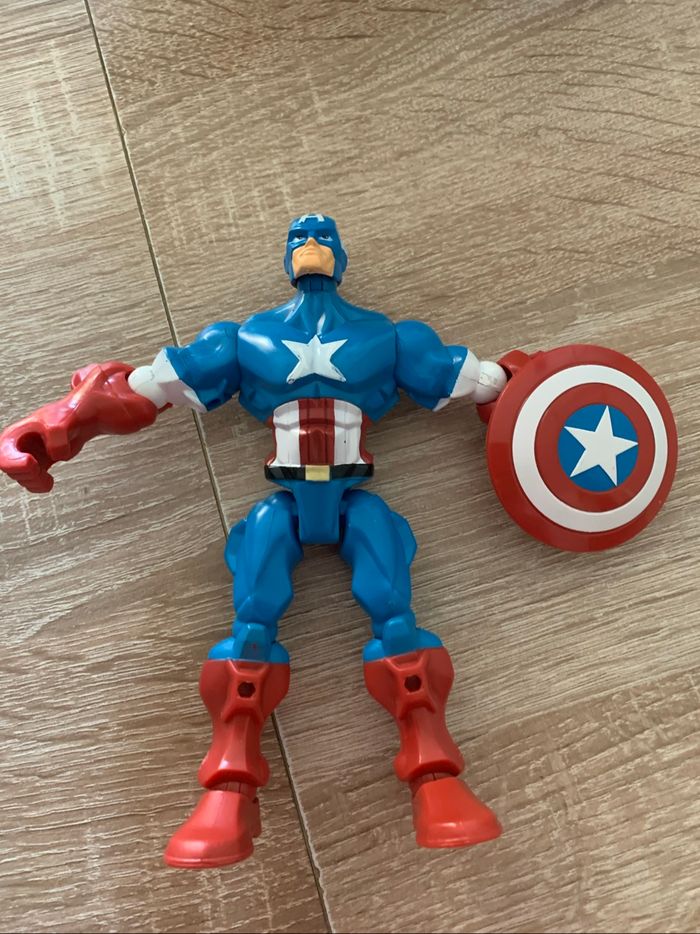 Figurine Marvel super hero mashers Captain america - photo numéro 4