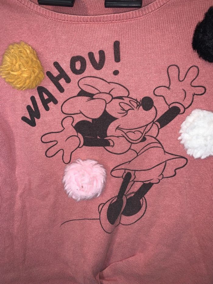 Pull minnie fille - photo numéro 2